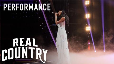 Real Country | Tiera Performs Miley Cyrus's "The Climb" | on USA Network