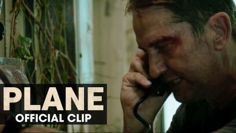 Plane (2023 Movie) Official Clip 'Don’t Talk, Just Listen' – Gerard Butler, Mike Colter, Yoson An