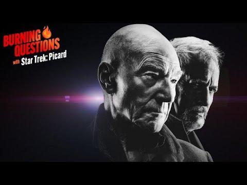 Burning Questions With Sir Patrick Stewart & the Cast of "Picard"