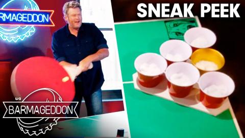 Blake Shelton & Kane Brown Play King Pong With a Giant Paddle! | Barmageddon (S1 E7) | USA Network