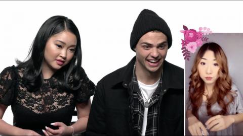 Lana Condor & Noah Centineo Watch Fan TikToks| Scene Stealers | Netflix