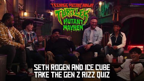 Seth Rogen and Ice Cube take the Ultimate Gen-Z Quiz | Teenage Mutant Ninja Turtles: Mutant Mayhem