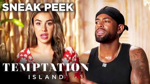 SNEAK PEEK | Chris & Abby Get Heated in the Hot Tub | Temptation Island (S5 E4) | USA Network