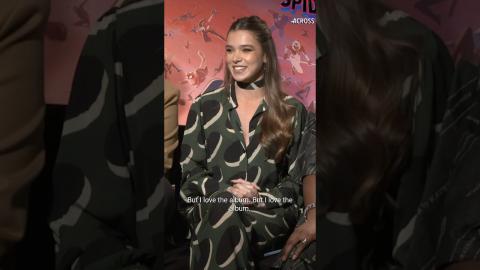 #HaileeSteinfeld still listening to #SZA’s new album is a mood. ???? #AcrosstheSpiderVerse #Shorts