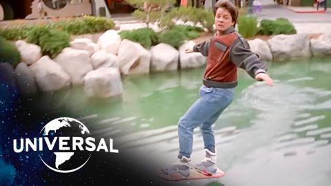 Back to the Future Part II | Hoverboard Chase Scene