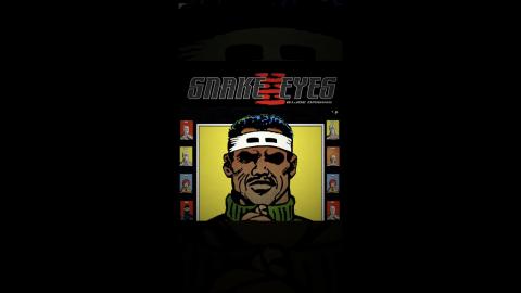 Snake Eyes - Blind Master Comic Book Piece