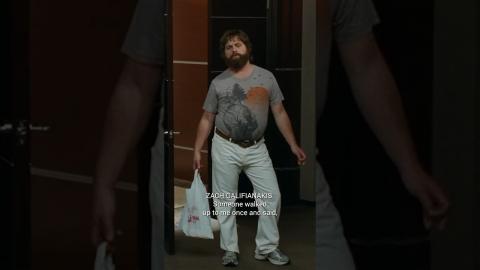 These #Hangover stories are iconic. ???? #ZachGalifianakis #Shorts