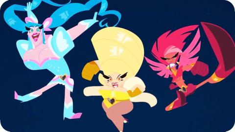SUPER DRAGS (2018) Netflix Series