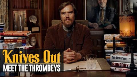 Knives Out (2019 Movie) Meet the Thrombeys: Blood Like Wine Publishing – Michael Shannon