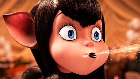 HOTEL TRANSYLVANIA 4 "Mavis Hears Dracula Flirting" Scene