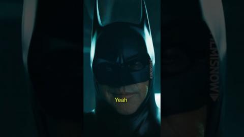 "I'm Batman" Michael Keaton & Ben Affleck Return in THE FLASH #shorts