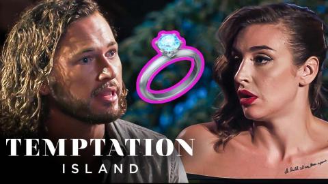 Ash Is Left Speechless by Hania’s Bonfire Proposal | Temptation Island (S4 E11) | USA Network