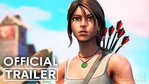 LARA CROFT in FORTNITE Trailer (2021) Tomb Raider
