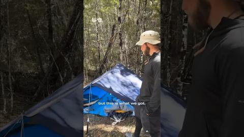 Want to see a #survivalist house tour? ⛺️ #housetour #camping #usanetwork #racetosurvive