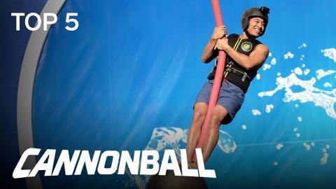 Cannonball | TOP 5: Week 4 Thrills And Spills | Season 1 Episode 4 | on USA Network