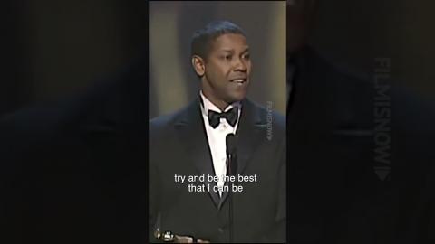 Denzel Washington Motivational Speech - "Best actor in the world" #shorts