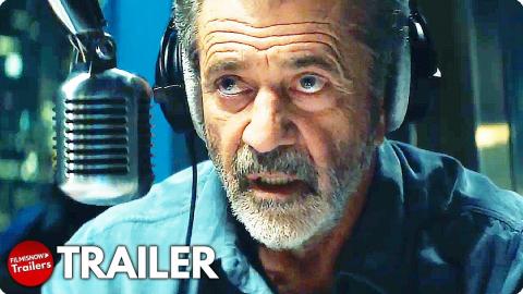 ON THE LINE Trailer (2022) Mel Gibson Horror Thriller Movie