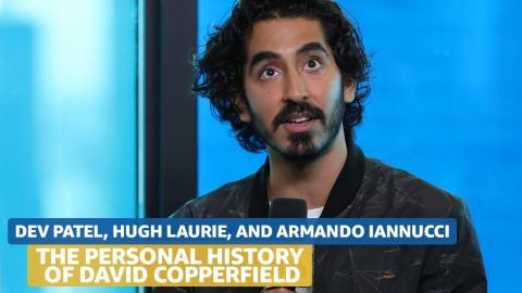 Dev Patel, Hugh Laurie and Director Armando Iannucci Talk 'David Copperfield' at TIFF