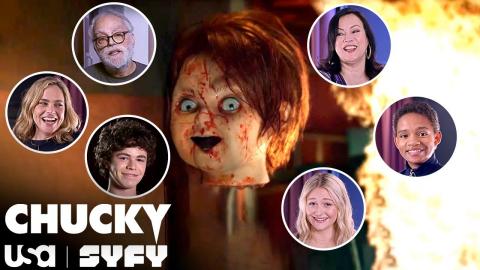 Chucky's Cast & Creator Predict Chucky's Future | Chucky TV Series (S1 E8) | USA Network & SYFY