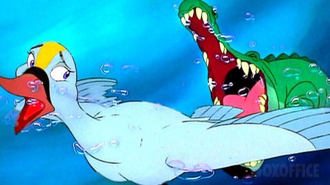 The Crocodiles guard the Castle!! | The Swan Princess | CLIP