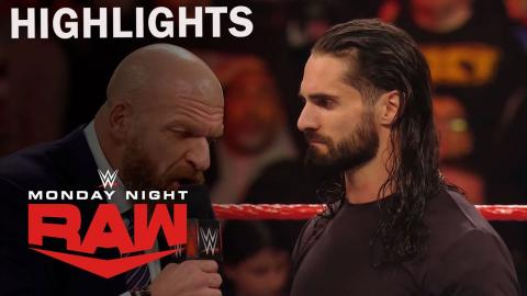 WWE Raw 11/4/2019 Highlight | Triple H and the NXT Roster Confront Seth Rollins | on USA Network