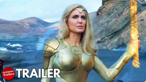 ETERNALS "Thena Fights Deviants" Trailer (2021) Angelina Jolie Marvel Superhero Movie