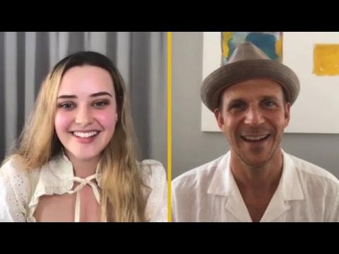 Katherine Langford and  Gustaf Skarsgård Chat "Cursed"