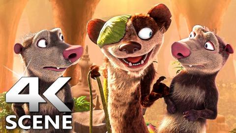 THE ICE AGE: Adventure of Buck Wild "A Raptors' Brunch" Clip 4K (Disney, 2022)