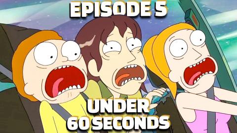 Rick & Morty Episode 5 In Under 60 Seconds (Season 5)