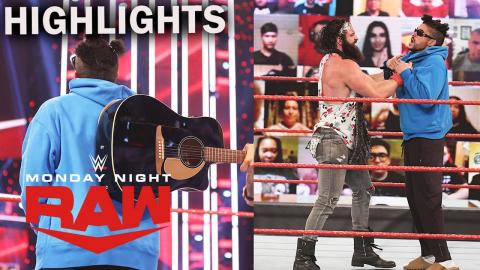 Bad Bunny Takes Guitar Shot To The Back | WWE Raw 3/15/21 Highlights | USA Network