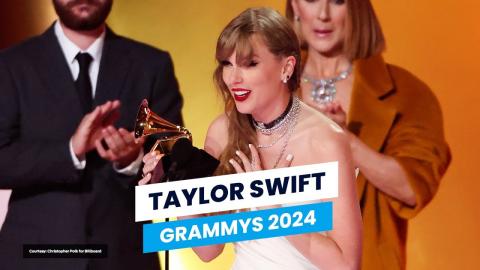 Taylor Swift | Grammys 2024 | New Album Announcement, Acceptance Speech, More Best Moments