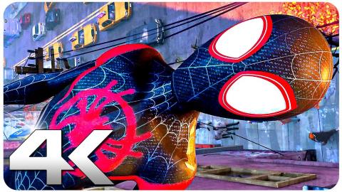 SPIDER-MAN INTO THE SPIDER-VERSE Best Underrated Scenes 4K ᴴᴰ