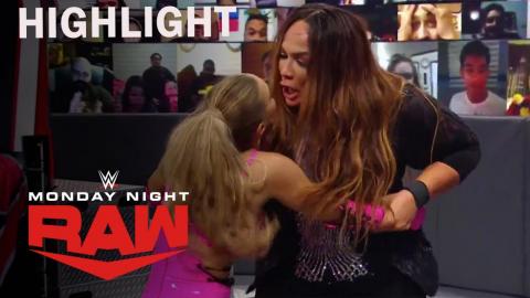 WWE Raw 11/9/20 Highlight | Nia Jax Puts Lana Through Table For 8th Time | on USA Network
