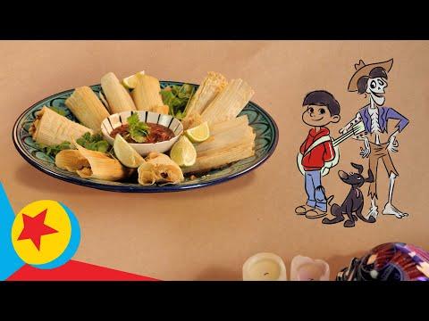 Miguel Cooks Tamales | Cooking with Pixar | Pixar