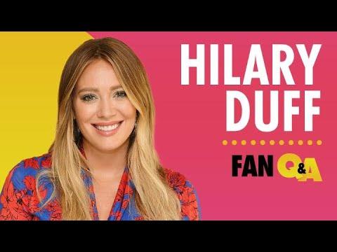 Hilary Duff Answers Fan Questions