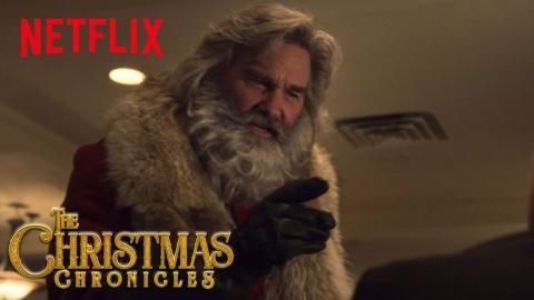 The Christmas Chronicles | Micky Mantle Rookie Card | Netflix