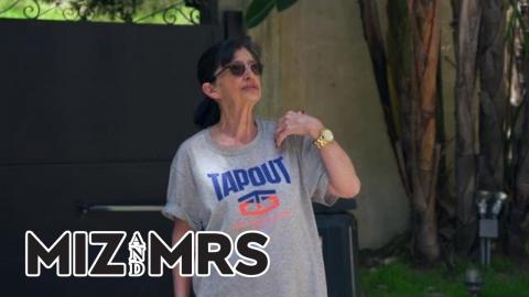 Miz & Mrs: Season 1, Episode 6 Bonus Scene - Marjo Won't Do A Pushup | USA Network