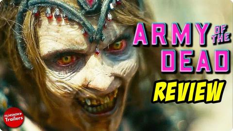 ARMY OF THE DEAD Review (2021) Zack Snyder, Zombie Action Movie