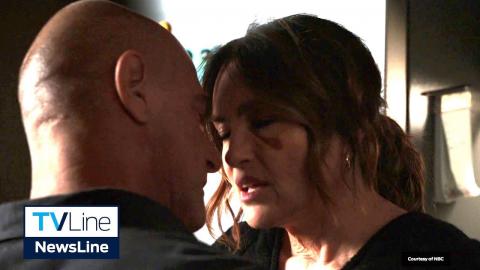 Law & Order: SVU | Benson and Stabler Kiss Fake Out! | Episode 24x12