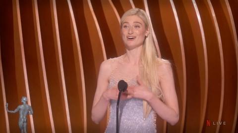 Elizabeth Debicki: Award Acceptance Speech | 30th Annual SAG Awards