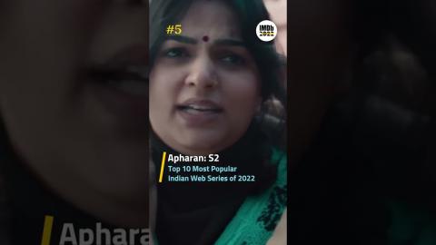 Which are the Top 10 Most Popular Indian Web Series of 2022? #shorts