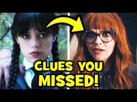 HUGE Clues You Missed in WEDNESDAY Season 1 + Season 2 Theories!