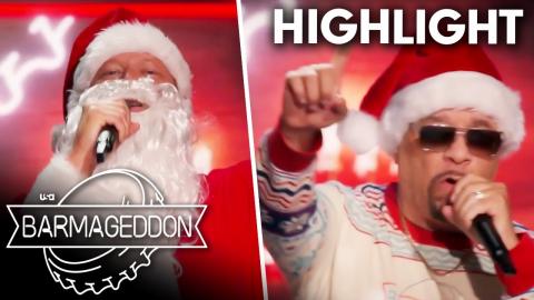 Blake Shelton & Ice-T Break Out a Holiday Bartacular Carol-Oke | Barmageddon | USA Network