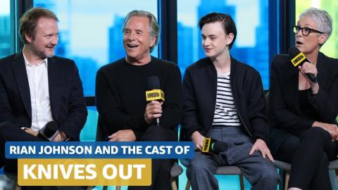 Rian Johnson & Knives Out Cast Talk On-Camera Slap Fights & Intense Family Dynamics | FULL INTERVIEW