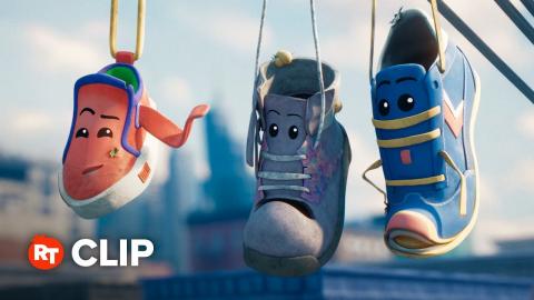 Sneaks Exclusive Movie Clip - Sneakers Stuck on a Telephone Line (2025)