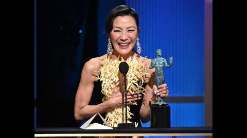 Michelle Yeoh: Award Acceptance Speech | 29th Annual SAG Awards