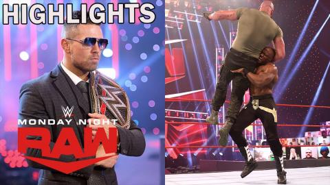 Bobby Lashley Demolishes Braun Strowman and The Miz | WWE Raw 2/22/21 Highlights | USA Network