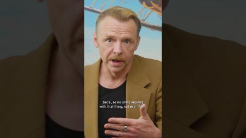 #SimonPegg says Polar Bears crashed the #MissionImpossbileTheFinalReckoning Set. #Shorts