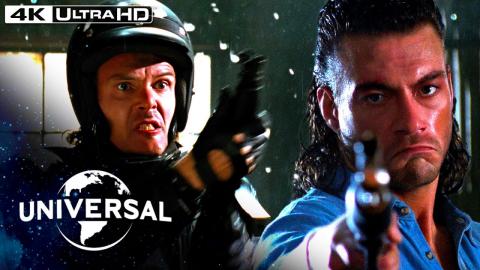 Hard Target | The Crazy Shotgun Explosion in 4K HDR