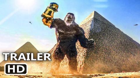 GODZILLA X KONG THE NEW EMPIRE "Kong Destroys Pyramids" Trailer (2024)